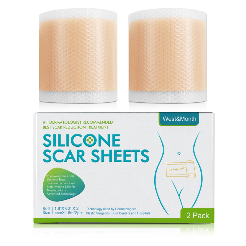 Hot 300CM Silicone Scar Sheets Skin Repair Patch Removal Self-Adhesive Stretch Mark Tape Therapy Patch Burn Acne Scar Skin Care