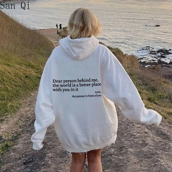 Dear Person Behind Me Hoodie Mental Health Awareness Pullover