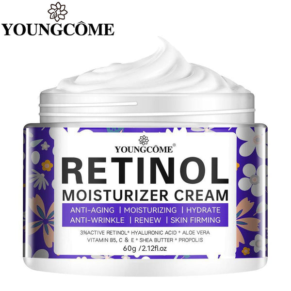 Youngcome Retinol Face Cream Anti-Aging Remove Wrinkle Firming Lifting Whitening Brightening Moisturizing Facial Skin Care