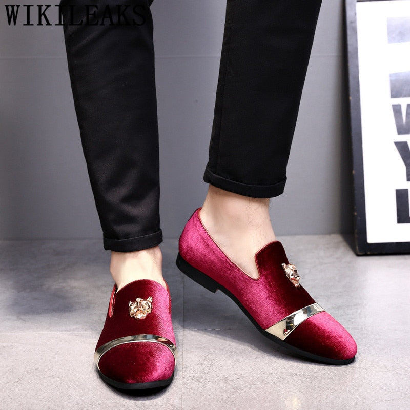 Italian Luxury Brand Mens Dress Shoes Loafers Business Formal Shoes Men Wedding Dress 2022 Zapatos De Hombre De Vestir Formal