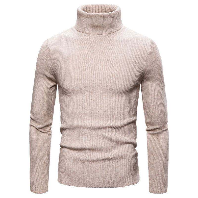 2022 Autumn and Winter  Men's Turtleneck Sweater Male  Version Casual All-match Knitted  Sweater