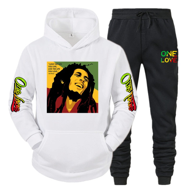 Ladies/Men's Hoodie Bob Marley Legend Reggae One Love