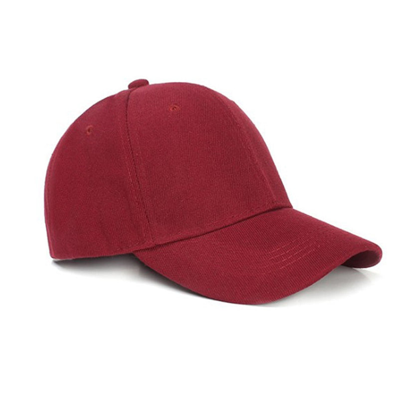 Unisex Hat Plain Curved Sun Visor Hat Outdoor Dustproof Baseball Cap Solid Color Fashion Adjustable Leisure Caps Men Women