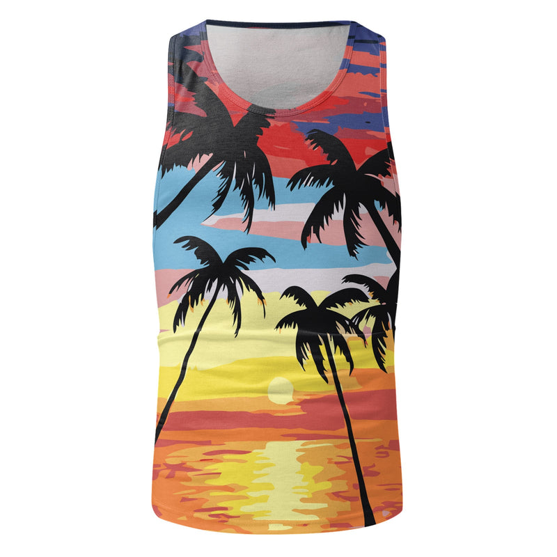 Hawaii Palm Tree Printed Set