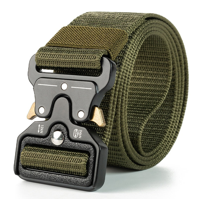 Men's Belt Army Outdoor Hunting Tactical Multi Function Combat Survival High Quality Marine Corps Canvas For Nylon Male Luxury