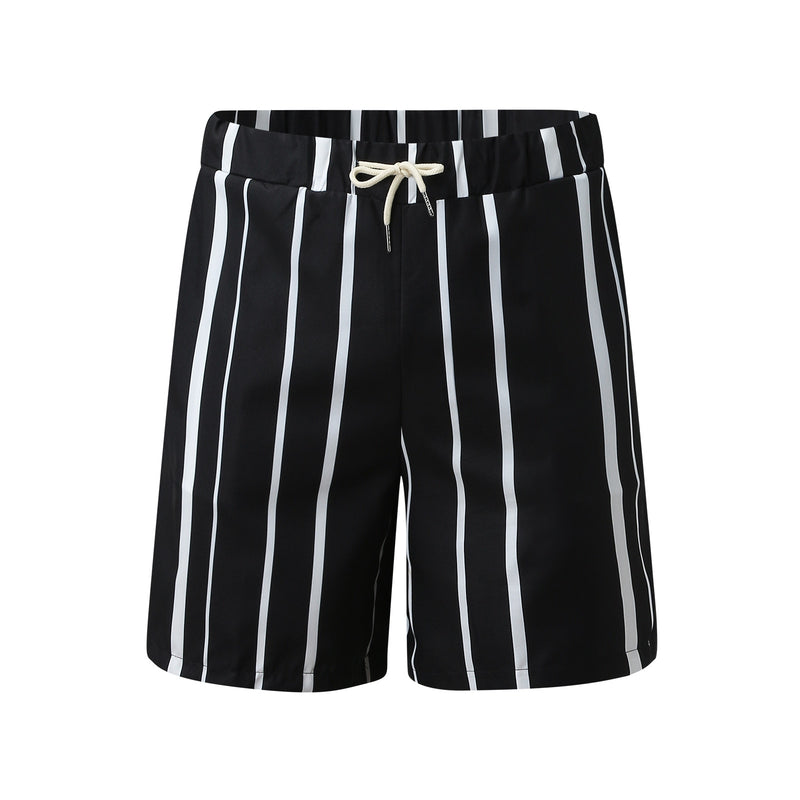 Men Sets Striped Print