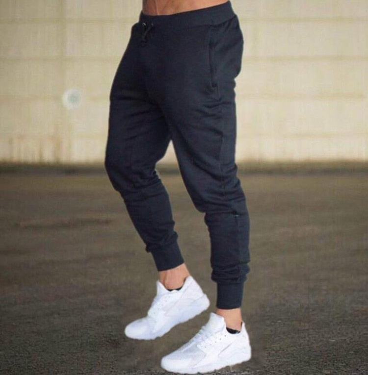 Muscle Fitness Running Training Sports Cotton Trousers