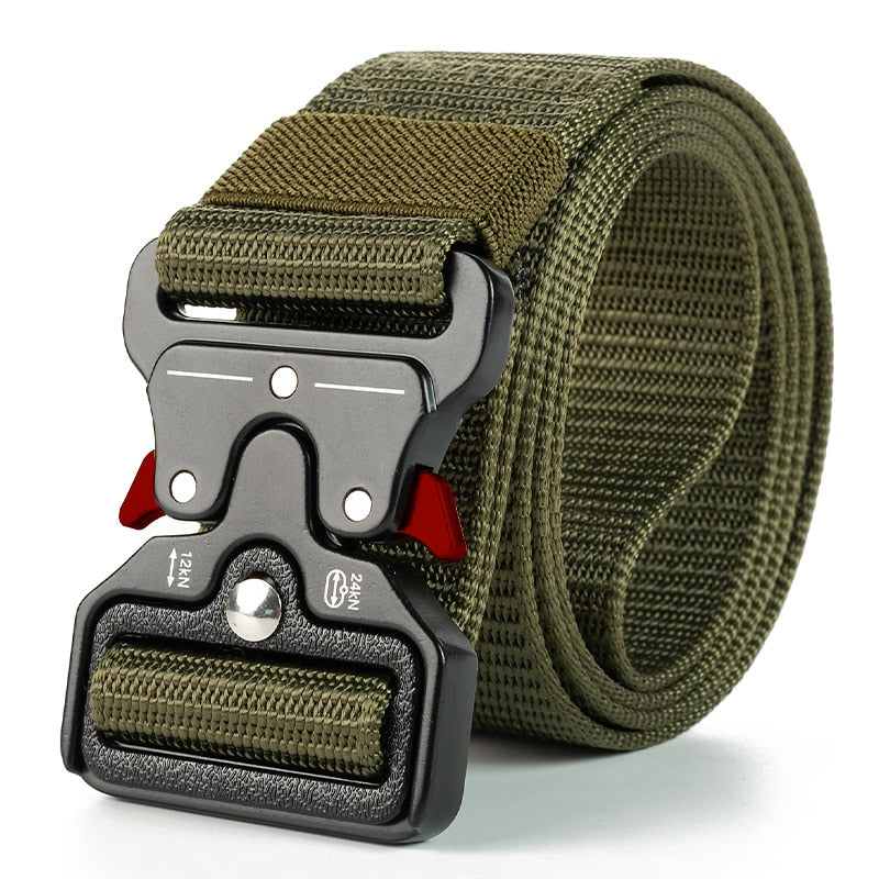 Men's Belt Army Outdoor Hunting Tactical Multi Function Combat Survival High Quality Marine Corps Canvas For Nylon Male Luxury