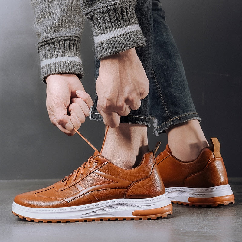 Leather Casual Men Shoes