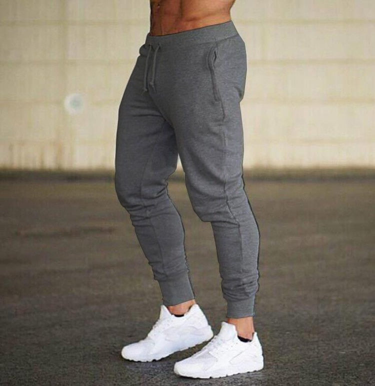 Muscle Fitness Running Training Sports Cotton Trousers