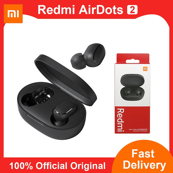 New Air Pro Earbuds with Mic Redmi Airdots 2 Wireless Headphones for Xiaomi Wireless Bluetooth Headset Fone Bluetooth Earphones