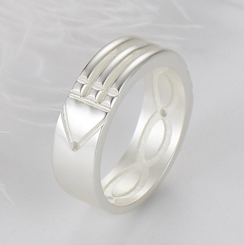 Stainless Steel Trendy Mens Rings  Atlantis Rings for Women/men Engagement/Wedding Ring Jewelry