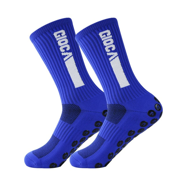 UGUPGRADE 2023 New ANTI SLIP Football Socks Mid Calf Non Slip Soccer Cycling Sports Socks Mens Warm Sock EU38-45