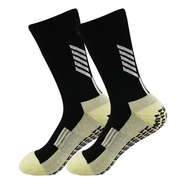 UGUPGRADE 2023 New ANTI SLIP Football Socks Mid Calf Non Slip Soccer Cycling Sports Socks Mens Warm Sock EU38-45