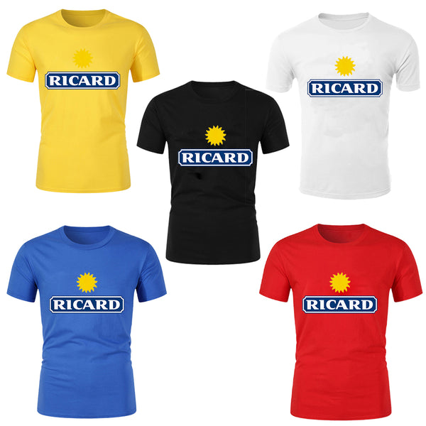 new anime oversized T-shirt ricard top man&#39;s T-shirt Men clothes funko pop Tshirts sweater Short sleeve T-shirts graphic